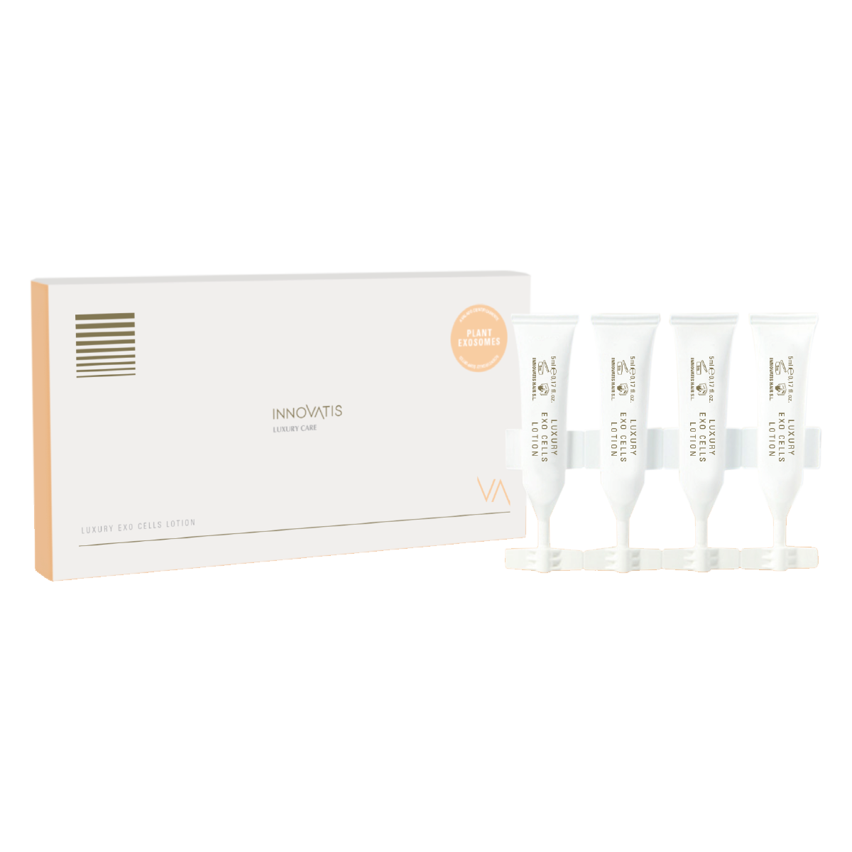 Innovatis Luxury Exo Cells Lotion 5x10ml ampoules in white presentation box